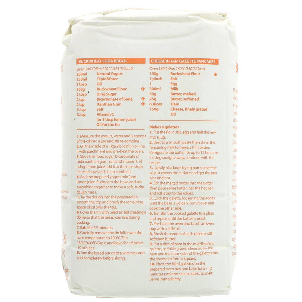 Doves Farm Buckwheat Flour 1kg Polarbrite